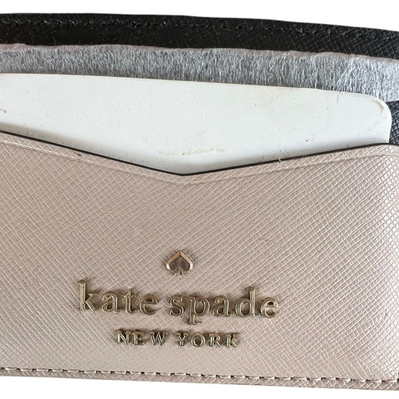 Kate Spade Beige Card Holder - Picture 3 of 4